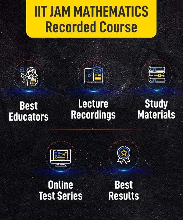 IIT JAM Mathematics recorded online course  (Hinglish)